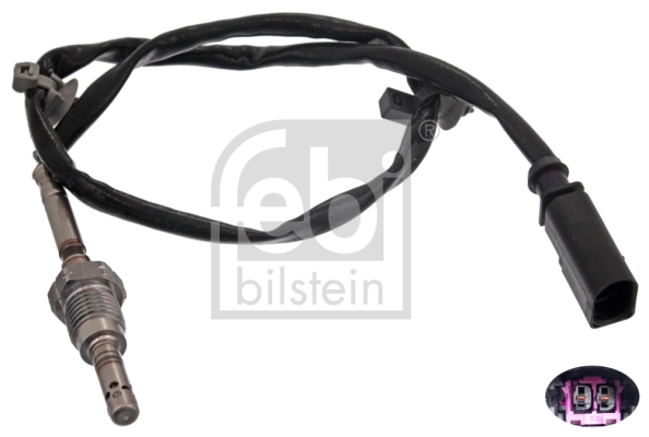 Sensor, exhaust gas temperature